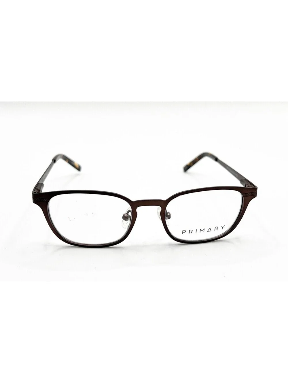 Primary Pk130 Brn Brown Authentic Eyeglasses 43-16-125